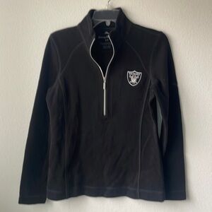 NWT NFL Raiders Tommy Bahama small jacket pull over sweatshirt